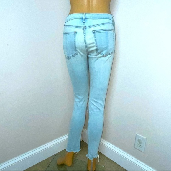 Rag & Bone Cate Mid-Rise Skinny Jeans – Light Blue, Size 26 - Picture 7 of 16